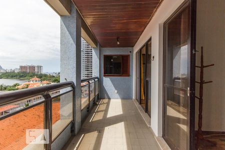 Varanda de apartamento à venda com 1 quarto, 60m² em Barra da Tijuca, Rio de Janeiro