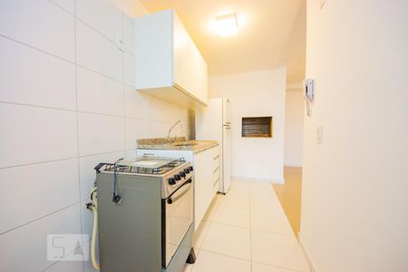 Cozinha  de apartamento à venda com 1 quarto, 65m² em São Geraldo, Porto Alegre