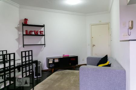 Sala de apartamento para alugar com 1 quarto, 55m² em Aclimação, São Paulo