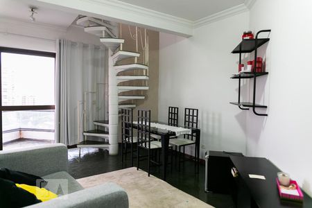 Sala de apartamento para alugar com 1 quarto, 55m² em Aclimação, São Paulo