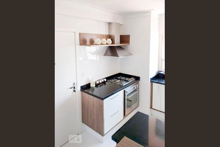 Cozinha de apartamento à venda com 3 quartos, 96m² em Campestre, Santo André