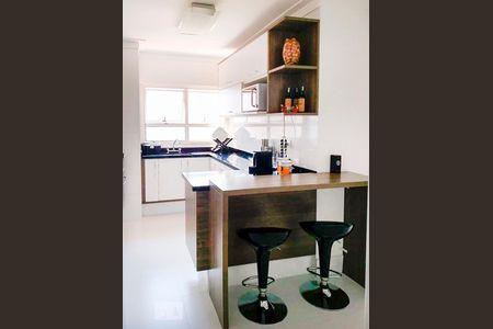 Cozinha de apartamento à venda com 3 quartos, 96m² em Campestre, Santo André