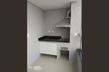 Varanda da Sala de apartamento para alugar com 3 quartos, 88m² em Campestre, Santo André