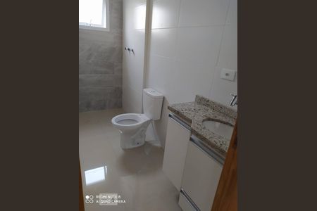 Banheiro de apartamento para alugar com 3 quartos, 88m² em Campestre, Santo André