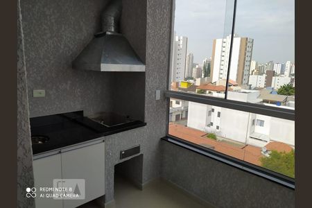 Varanda da Sala de apartamento para alugar com 3 quartos, 88m² em Campestre, Santo André