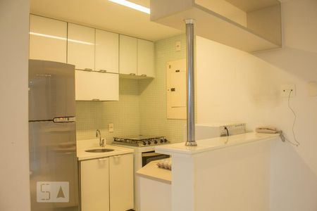 Cozinha Americana de kitnet/studio para alugar com 1 quarto, 58m² em Barra da Tijuca, Rio de Janeiro