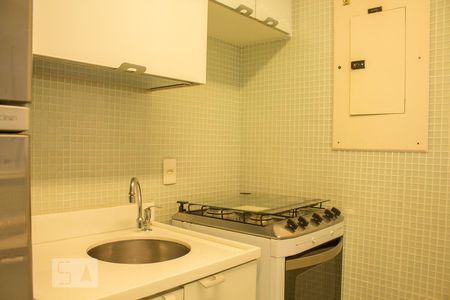 Cozinha Americana de kitnet/studio para alugar com 1 quarto, 58m² em Barra da Tijuca, Rio de Janeiro