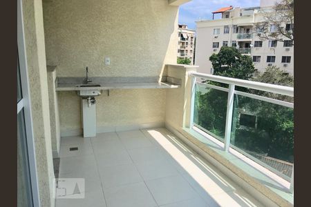 Varanda gourmet de apartamento para alugar com 2 quartos, 72m² em Pechincha, Rio de Janeiro