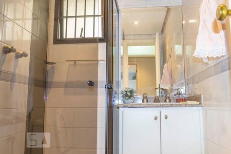 Banheiro da Suíte 1 de apartamento à venda com 3 quartos, 146m² em Santana, São Paulo