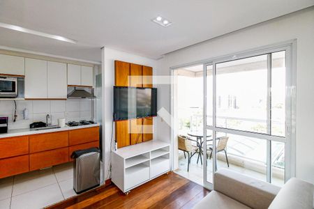 Sala de apartamento para alugar com 1 quarto, 38m² em Vila Cruzeiro, São Paulo