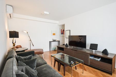 Sala de apartamento para alugar com 1 quarto, 63m² em Pinheiros, São Paulo
