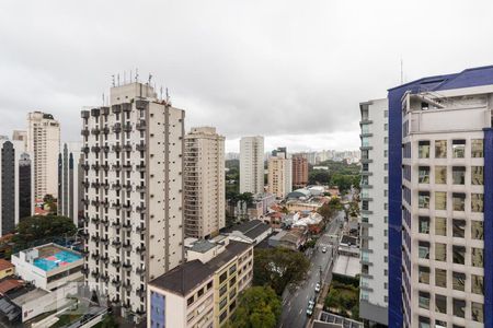 Vista de kitnet/studio à venda com 1 quarto, 44m² em Moema, São Paulo