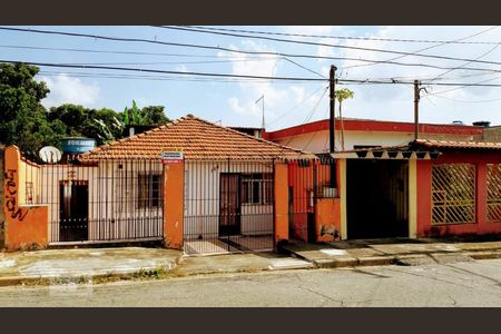 Fachada de casa à venda com 4 quartos, 110m² em Jardim Liderança, São Paulo