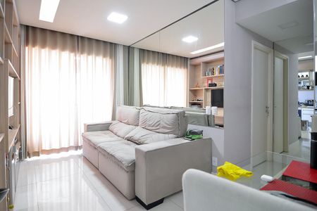 Sala de apartamento à venda com 1 quarto, 50m² em Jardim Santo Amaro, São Paulo