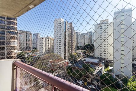 Vista de apartamento para alugar com 3 quartos, 115m² em Indianópolis, São Paulo
