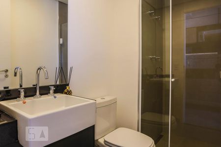 Banheiro de kitnet/studio à venda com 1 quarto, 16m² em Vila Mariana, São Paulo