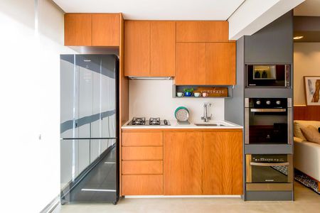 Varanda de apartamento à venda com 1 quarto, 57m² em Pinheiros, São Paulo