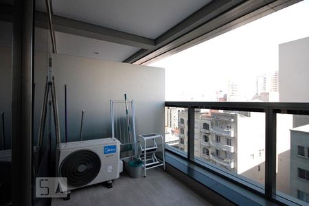 Varanda de kitnet/studio à venda com 1 quarto, 40m² em República, São Paulo