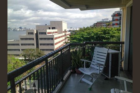 Varanda da Sala de apartamento à venda com 3 quartos, 140m² em Boa Viagem, Niterói