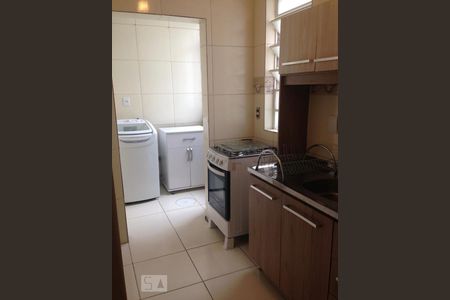 Cozinha de apartamento à venda com 2 quartos, 56m² em Partenon, Porto Alegre