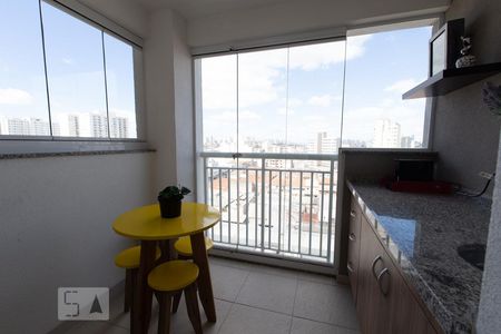 Sacada de apartamento à venda com 1 quarto, 47m² em Brás, São Paulo