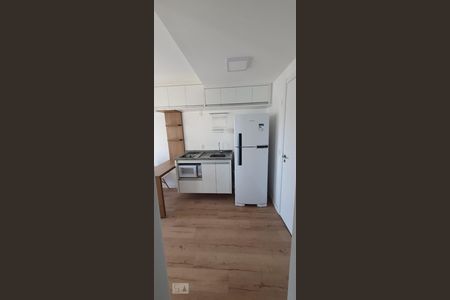 Studio- Cozinha de kitnet/studio para alugar com 1 quarto, 28m² em Liberdade, São Paulo