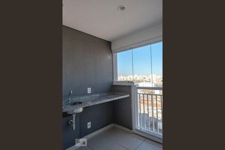 Varanda de apartamento à venda com 1 quarto, 46m² em Brás, São Paulo