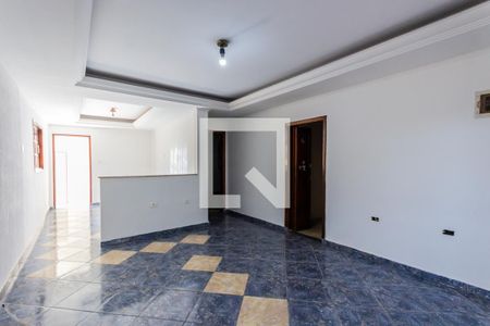 Sala  de casa à venda com 4 quartos, 200m² em Vila Linda, Santo André