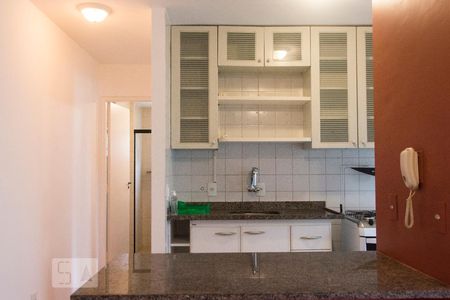 Cozinha de apartamento para alugar com 1 quarto, 41m² em Vila Andrade, São Paulo