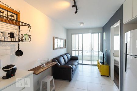 Sala  de apartamento para alugar com 1 quarto, 31m² em Belém, São Paulo