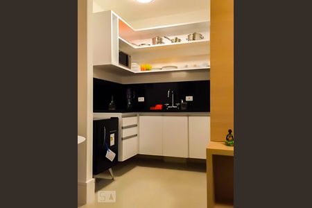 Cozinha de kitnet/studio para alugar com 1 quarto, 38m² em Itaim Bibi, São Paulo