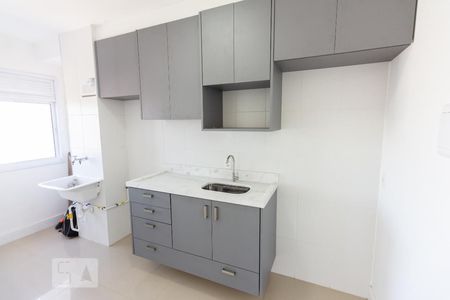 Cozinha de apartamento à venda com 1 quarto, 31m² em Barra Funda, São Paulo