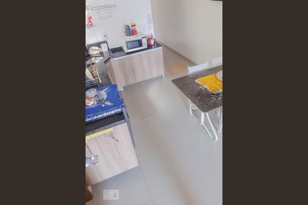 Sala e Cozinha de apartamento à venda com 2 quartos, 51m² em Vila Príncipe de Gales, Santo André