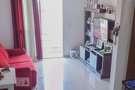 Sala e Cozinha de apartamento à venda com 2 quartos, 51m² em Vila Príncipe de Gales, Santo André