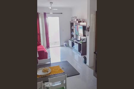 Sala e Cozinha de apartamento à venda com 2 quartos, 51m² em Vila Príncipe de Gales, Santo André