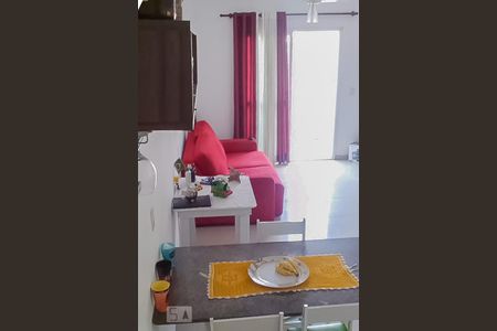 Sala e Cozinha de apartamento à venda com 2 quartos, 51m² em Vila Príncipe de Gales, Santo André