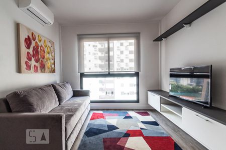 Sala de apartamento para alugar com 1 quarto, 42m² em Azenha, Porto Alegre