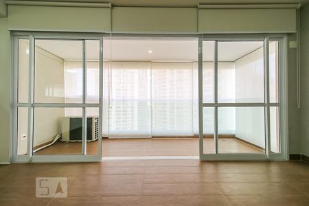 Varanda da Sala de kitnet/studio à venda com 1 quarto, 50m² em Vila Gertrudes, São Paulo