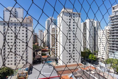 Vista de apartamento à venda com 1 quarto, 54m² em Indianópolis, São Paulo