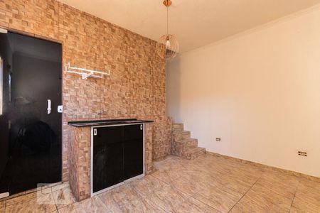 Sala - Cozinha de apartamento para alugar com 1 quarto, 40m² em Vila Tolstoi, São Paulo