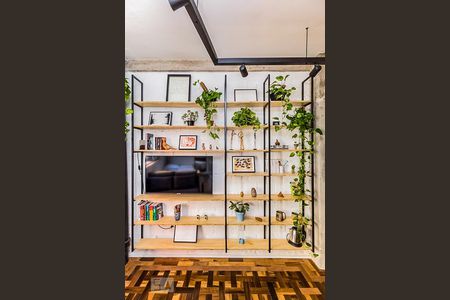 Detalhe Sala de kitnet/studio para alugar com 1 quarto, 30m² em Centro Histórico, Porto Alegre