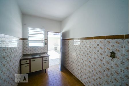 Cozinha de casa para alugar com 1 quarto, 40m² em Vila Regente Feijó, São Paulo