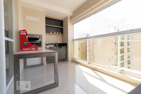 Sacada com Churrasqueira de apartamento à venda com 3 quartos, 131m² em Fazenda São Quirino, Campinas