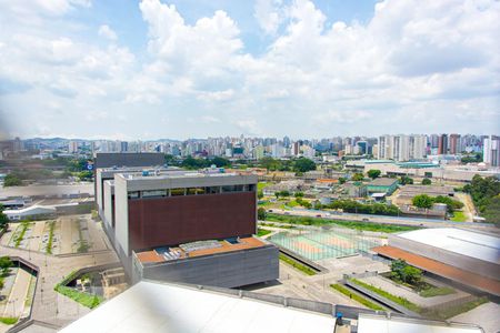 Vista da Sacada de apartamento à venda com 3 quartos, 92m² em Vila São Pedro, Santo André