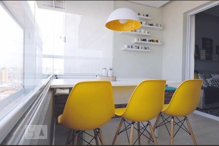 Sala de Jantar de apartamento à venda com 1 quarto, 42m² em Vila Dom Pedro I, São Paulo