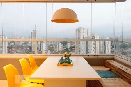 Sala de Jantar de apartamento à venda com 1 quarto, 42m² em Vila Dom Pedro I, São Paulo