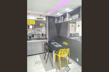 Sala/Cozinha de apartamento para alugar com 2 quartos, 46m² em Taboão, São Paulo