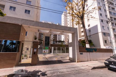 Fachada de apartamento para alugar com 1 quarto, 49m² em Planalto, Belo Horizonte