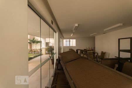 Área comum - Salão de festas de apartamento à venda com 1 quarto, 49m² em Planalto, Belo Horizonte