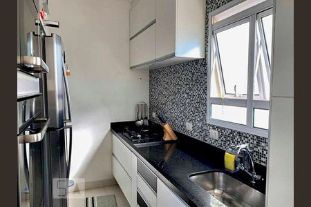 Cozinha de apartamento para alugar com 2 quartos, 56m² em Jardim Olavo Bilac, São Bernardo do Campo